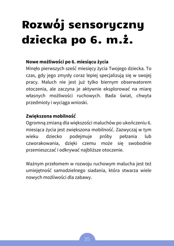Sensozabawy - 100 zabaw sensorycznych dla dzieci - pakiet 2 ebooków - obrazek 6